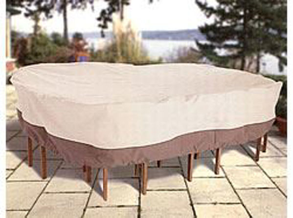 Picture of Veranda Collection Outdoor Patio Table and Chair Oval/Rect Cover